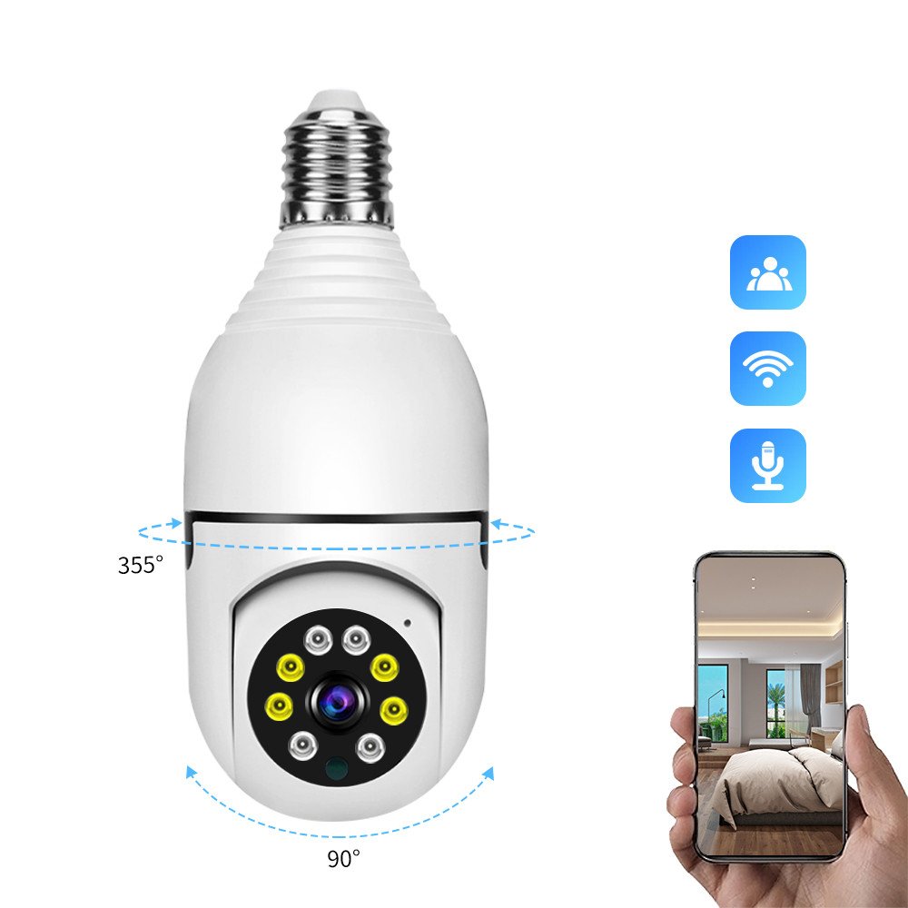V380 Pro Champion Brand 1080p Full Hd Best Quality Bulb Holder Camera