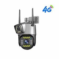Champion Double Lens PTZ 4G Sim sistem Outdoor IP Camera