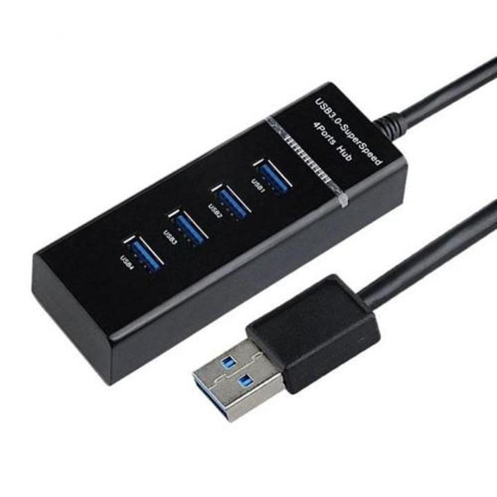 4 Port USB Hub – High Speed – Plug & Play