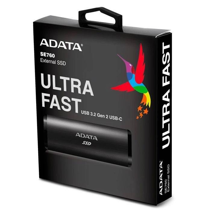 Adata SE760 2TB USB 3.2 Type-C Portable External SSD