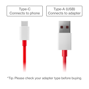 OnePlus SUPERVOOC Type-A to Type-C Cable 100cm